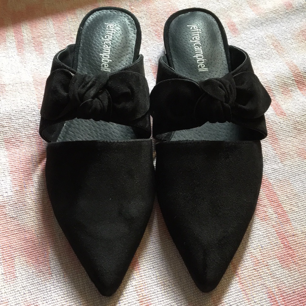 Jeffrey Campbell Charlin Bow Mules